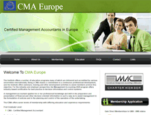 Tablet Screenshot of cmaeurope.net